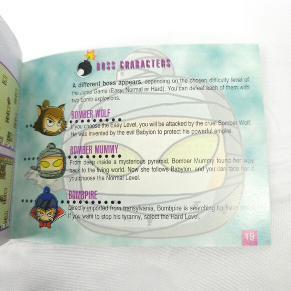 Pocket Bomberman Gameboy Color Instruction Booklet Manual *ONLY* - Picture 5 of 5